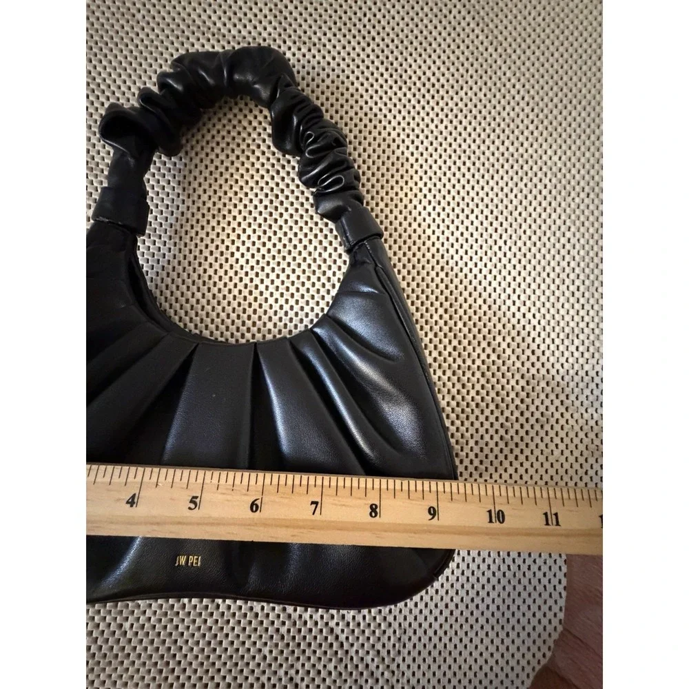 JW PEI Gabbi Ruched Mini Hobo Shoulder Bag BLACK Nordstrom Y2K 90s Style Chic